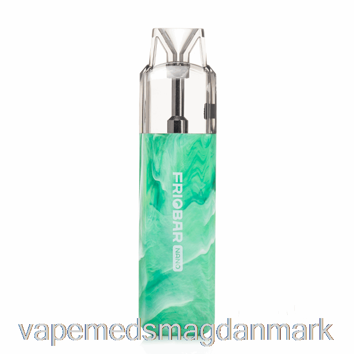 Vape Uden Nikotin Freemax Friobar Nano Engangs Pod System Grøn